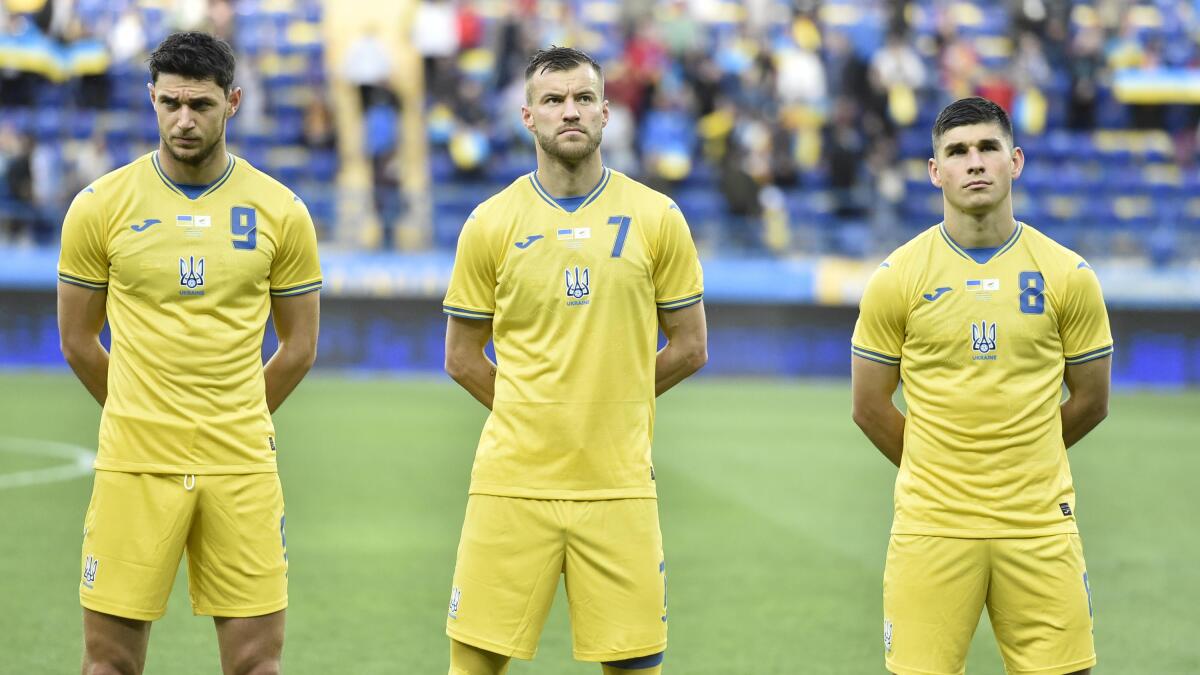 Russia chafes at Ukrainian team s shirt for Euro 2020 AP News